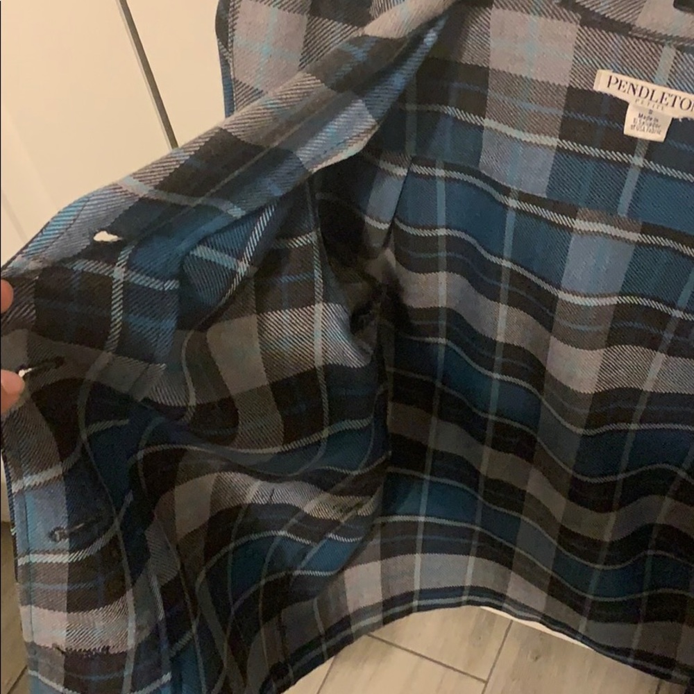 Pendleton Plaid Jacket Small - image 5